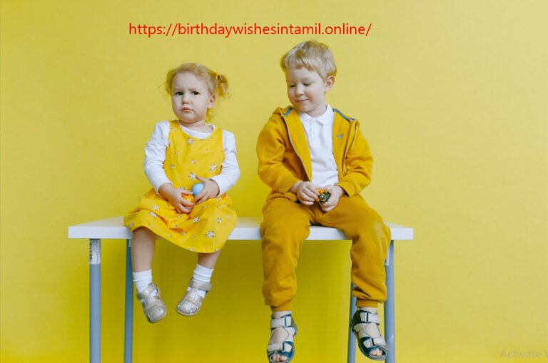 Sister Birthday Wishes in Tamil