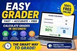 Quick Grade Calculator: Easy Grading Guide for Teachers
